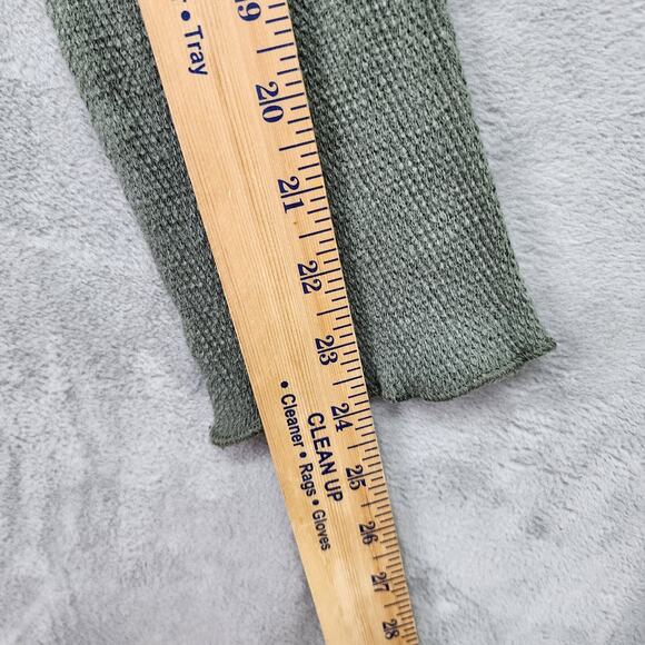 NWT World Market Thermal Pullover Free Size Kimono Sleeve Turtleneck Cotton Nubb - Picture 11 of 16